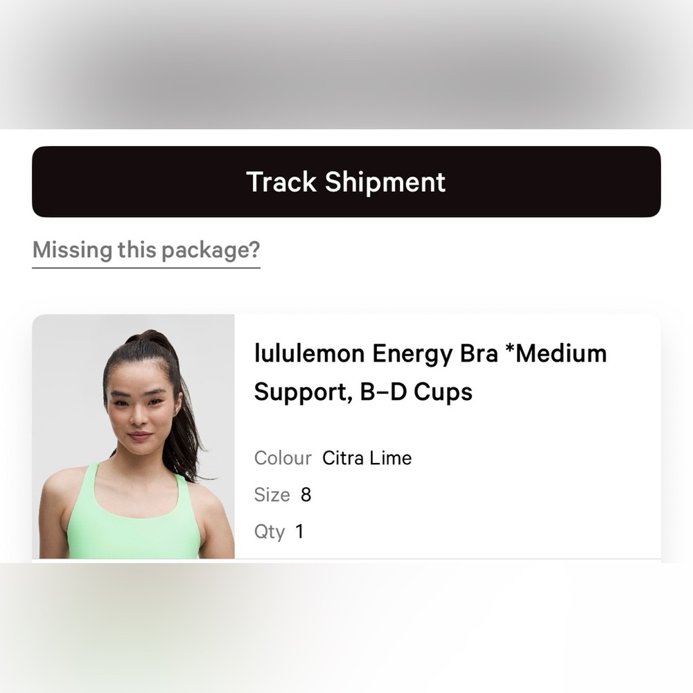 Lululemon Energy Bra in Citra Lime GREEN